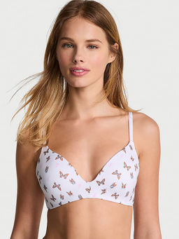 Victoria's Secret - Pink Wear Everywhere Wear Push-Up Wireless Bra White