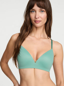 Victoria's Secret - Love Cloud Wireless Push-Up Bra Green