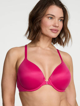 Victoria's Secret - Lightly Lined Lace Racerback Full-Coverage Bra Pink