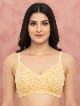 Shyaway - By Susie Impala Coral Wirefree Full Coverage Seamless Detachable Printed Bra