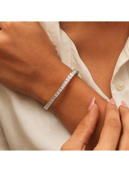 RUHA JEWELS - Classic Silver Tennis Bracelet (7)