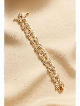 RUHA JEWELS - Rosegold Aura Silver Bracelet (7.5)