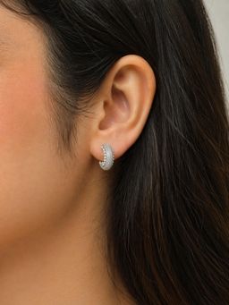 RUHA JEWELS - Silver Minimalistic Earrings