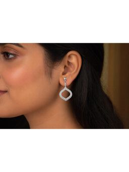RUHA JEWELS - Aurora Mist Silver Earrings