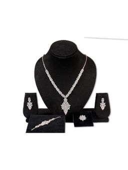 RUHA JEWELS - Celeste Diamond Necklace Set
