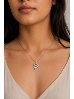 RUHA JEWELS - Mini Spark Diamond Silver Pendant
