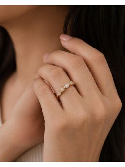 RUHA JEWELS - Prima Gold Silver Ring