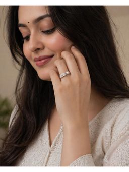 RUHA JEWELS - Aurora Pearl Silver Ring