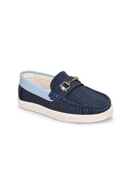Stefens - Boys Blue Elegant Loafers