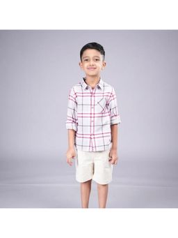 ZACH & KIKI - Cotton Multi-Color Checks Shirt