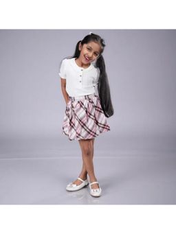 ZACH & KIKI - Cotton Multi-Color Checks Dress