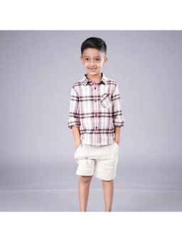 ZACH & KIKI - Cotton Multi-Color Checks Dress