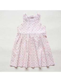 ZACH & KIKI - Cotton Multi-Color Geometric Dress