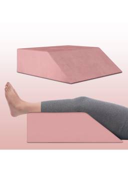 Frido - Leg Elevation Wedge Pillow - Blush Pink
