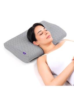 Frido - Ultimate Contour Cervical Neck Pillow - Grey Mesh