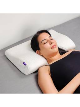 Frido - Ultimate Contour Cervical Neck Pillow - White