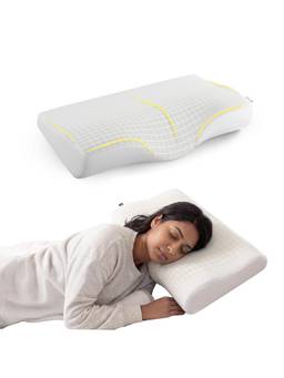 Frido - Ultimate Neck Contour Cervical Plus Pillow - White, Large