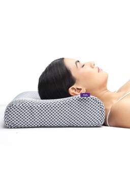 Frido - Ultimate Cervical Neck Pillow - Grey Mesh