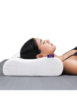Frido - Ultimate Cervical Neck Pillow - White
