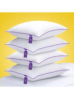 Frido - Ultimate Cozy Sleeping Pillow - King Size, White, 4 Pieces