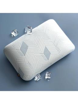 Frido - Ultimate Deep Sleep Pillow with Cooling Cover - King Size, 4 Inch