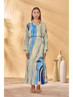 Masaba - Beige Midnight Faces Skirt