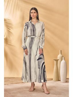 Masaba - Beige Moonlit Faces Shirt