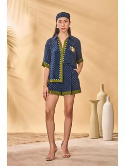 Masaba - Blue Midnight Holiday Home Shorts