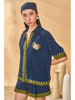 Masaba - Blue Midnight Holiday Home Shirt