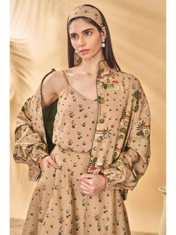 Masaba - Beige Miniature Dreams Bomber Jacket