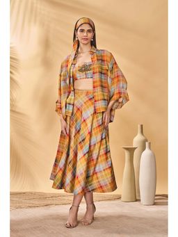 Masaba - Multicolour Sundowner Checkered Shirt