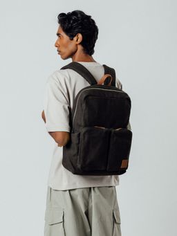 DailyObjects - Dark Brown Clove Field Backpack