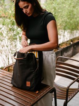 DailyObjects - Dark Brown Clove Field Backpack