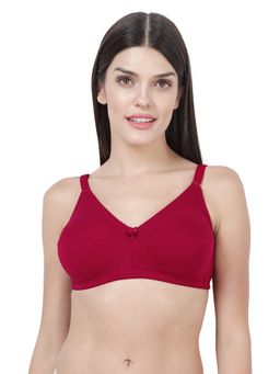 Shyaway - Women Beetred Wirefree Full Coverage No Sag M Frame Bra