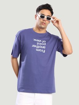 Bene Kleed - Purple Typography Regular T-shirt