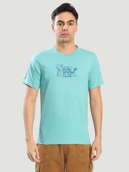Bene Kleed - Blue Printed Regular T-shirt