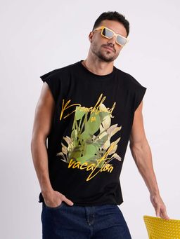 Bene Kleed - Black Graphic Regular T-shirt