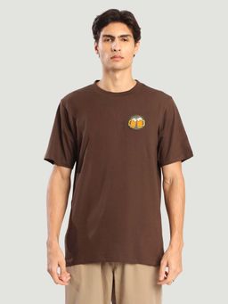 Bene Kleed - Brown Solid Regular T-shirt