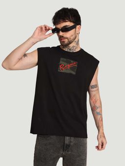 Bene Kleed - Black Solid Regular T-shirt