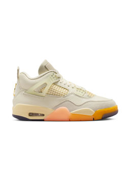 Nike - Womens Air Jordan 4 Retro "Birds of Paradise" Sneakers