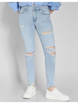 American Eagle - Blue Next Level High Waisted Jeans