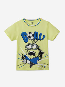 The Souled Store - Minions Goal Boys Cotton T-Shirt
