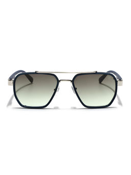 Voyage - Unisex Green Lens Wayfarer Polarized Square Sunglasses- T0979 (59)