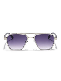 Voyage - Unisex Purple Lens Wayfarer Polarized Square Sunglasses- T0979 (59)