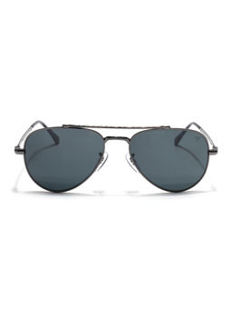 Voyage - Unisex Grey Lens Aviator Polarized Sunglasses- V3625 (55)