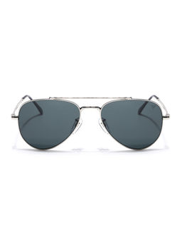 Voyage - Unisex Grey Lens Aviator Polarized Sunglasses- V3625 (55)