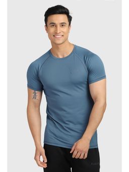 FUAARK - Sculpt Sports and Gym T-Shirt for Men (Airforce)