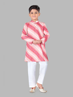 Pehanaava - Cotton Long Sleeve Floral Printed Kurta with Pyjama (Pack of 2)