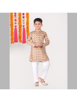 Pehanaava - Cotton Long Sleeve Printed Kurta with Pyjama (Pack of 2)