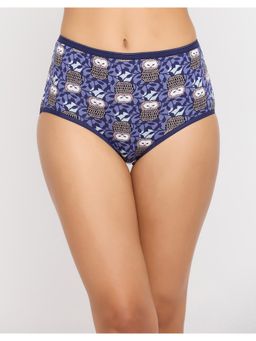 Clovia - Cotton Spandex High Waist Outer Elastic Hipster Panty